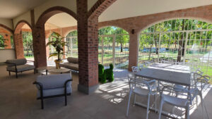 villa con terrazza bbq bologna